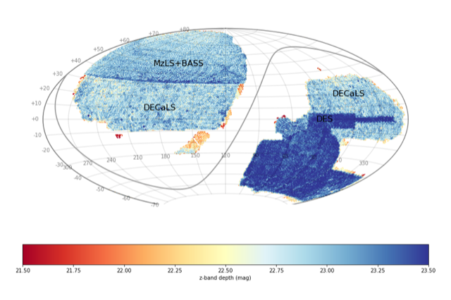 LS DR9 coverage map